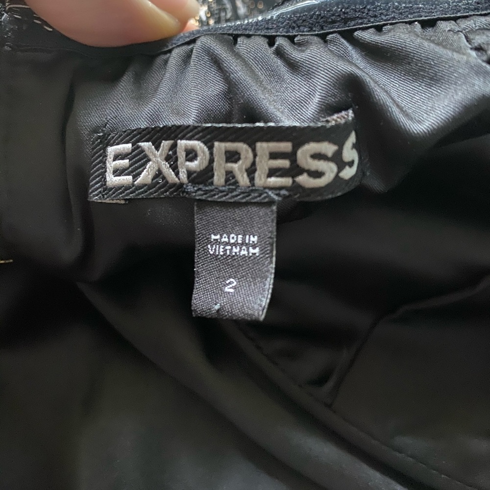 NEW Express Python print dress - Picture 5 of 7